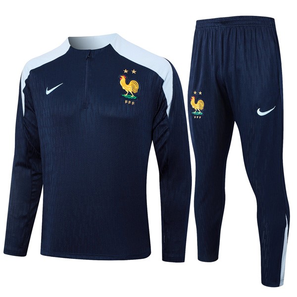 Sudadera De Training Francia 2024-2025 Azul